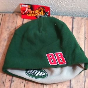 Dale Earnhardt Jr amp energy winner's circle beanie hat reversible